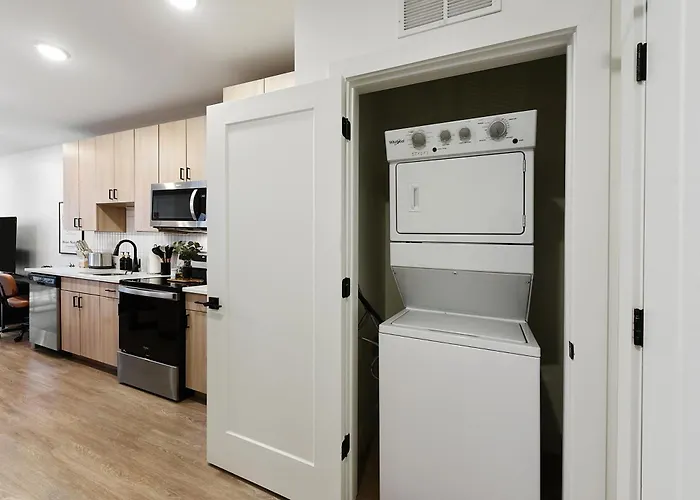 Apartment Lux King Bed Free Parking Gym New